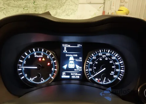 2018 Infiniti Q50 3.0T Red Sport 400 from USA, damaged, VIN JN1FV7AR7JM480181